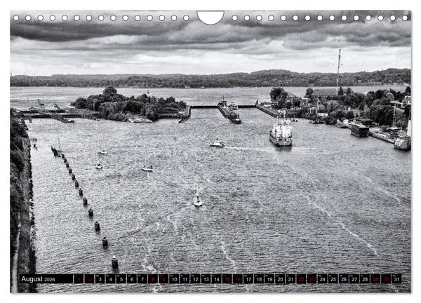 Produktbild: Ein Blick auf Kiel (Wandkalender 2026 DIN A4 quer), CALVENDO Monatskalender