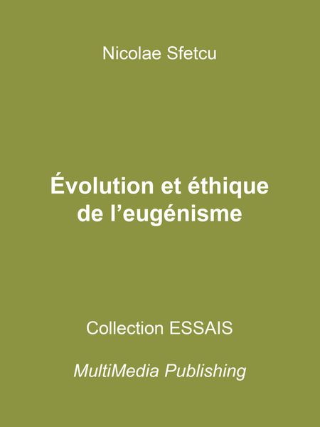 Produktbild: &Eacute;volution et &eacute;thique de l'eug&eacute;nisme