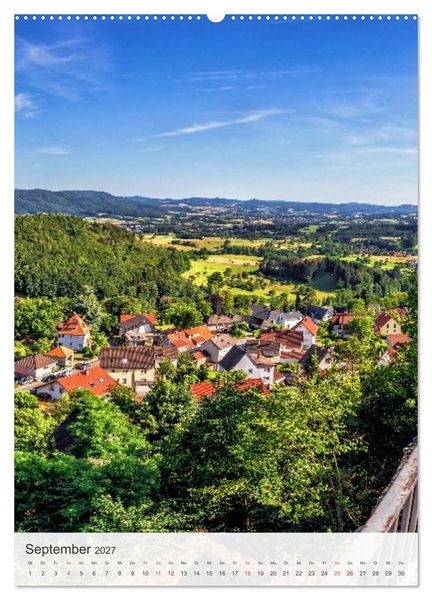 Produktbild: Lindenfels im Odenwald (Wandkalender 2027 DIN A2 hoch), CALVENDO Monatskalender