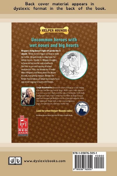 Produktbild: Brisket Helps Miryam with Online Learning [Dyslexia-friendly edition]