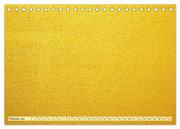 Produktbild: Goldglanz Bastelkalender (Tischkalender 2026 DIN A5 quer), CALVENDO Monatskalender