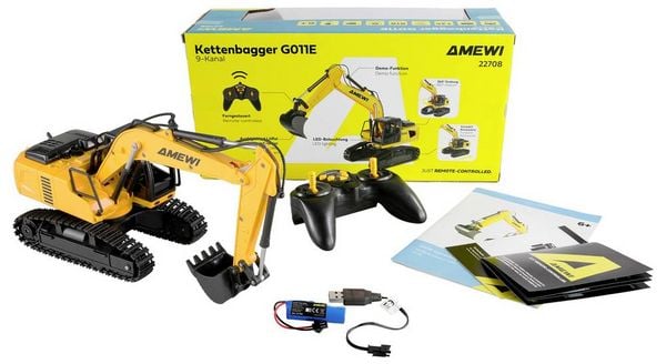 Produktbild: Amewi 1:24 Baufahrzeug Baufahrzeug mit Lichteffekt