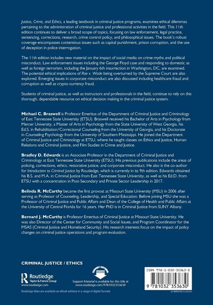 Produktbild: Justice, Crime, and Ethics