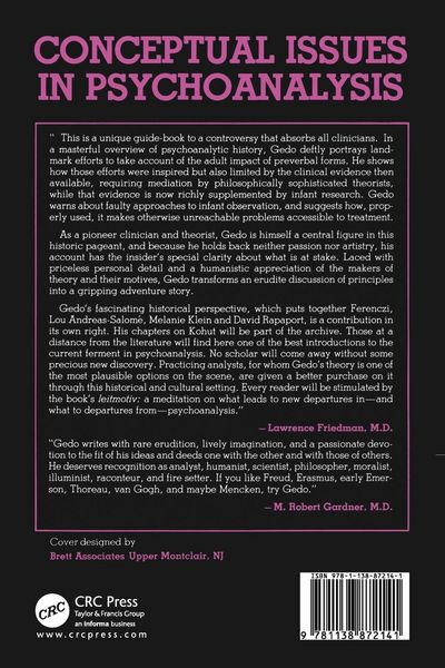 Produktbild: Conceptual Issues in Psychoanalysis