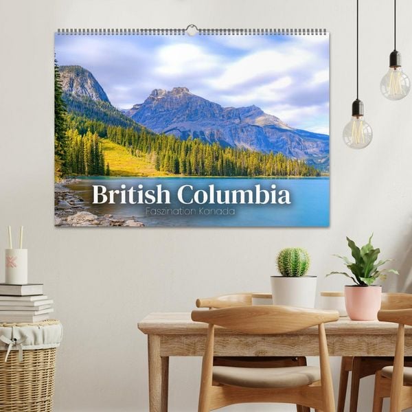 Produktbild: British Columbia - Faszination Kanada (Wandkalender 2026 DIN A2 quer), CALVENDO Monatskalender