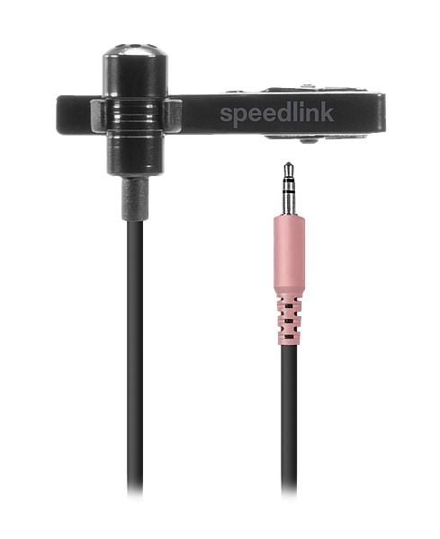 SPEEDLINK SPES Clip-On Microphone, black