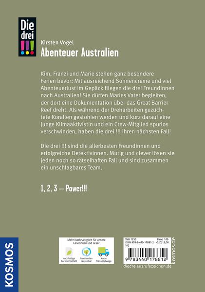 Produktbild: Die drei !!!, 106, Abenteuer Australien