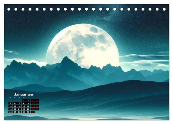Produktbild: Pr&auml;rie Welten - Ein Kalender, der die Seele der Pr&auml;rie einf&auml;ngt. (Tischkalender 2026 DIN A5 quer), CALVENDO Monatskalender