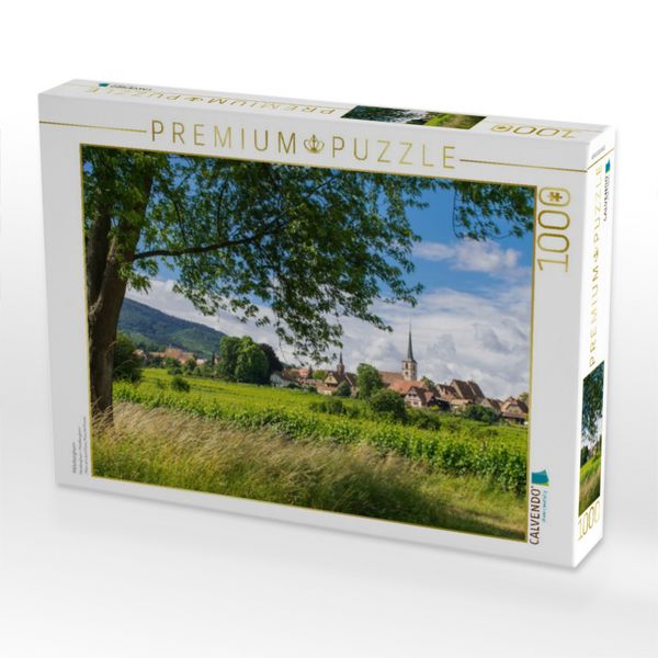 Produktbild: CALVENDO Puzzle Mittelbergheim | 1000 Teile Lege-Gr&ouml;&szlig;e 64x48cm Foto-Puzzle f&uuml;r gl&uuml;ckliche Stunden