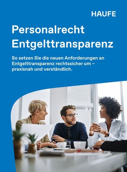 Produktbild: Haufe Personalrecht Entgelttransparenz