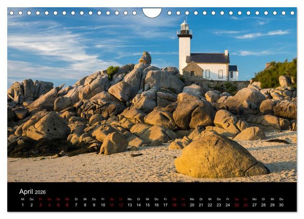 Produktbild: Sehnsucht Bretagne (Wandkalender 2026 DIN A4 quer), CALVENDO Monatskalender