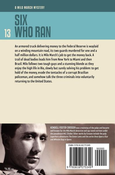 Produktbild: Milo March #13: Six Who Ran