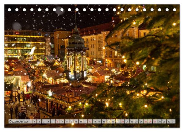 Produktbild: Romantisches Magdeburg (Tischkalender 2026 DIN A5 quer), CALVENDO Monatskalender