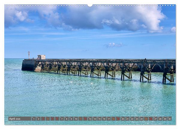 Produktbild: Traumreisen Normandie (hochwertiger Premium Wandkalender 2026 DIN A2 quer), Kunstdruck in Hochglanz