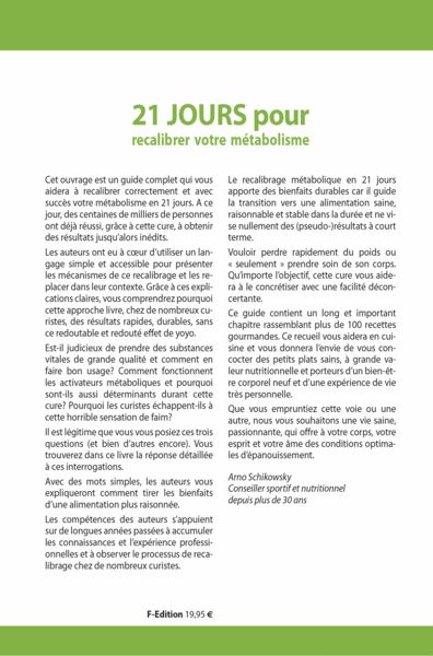 Produktbild: 21 jours pour recalibrer votre m&eacute;tabolisme - La Cure Originale -