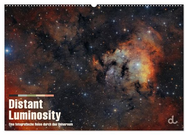 Produktbild: Distant Luminosity: Eine fotografische Reise durch das Universum (Wandkalender 2026 DIN A2 quer), CALVENDO Monatskalender