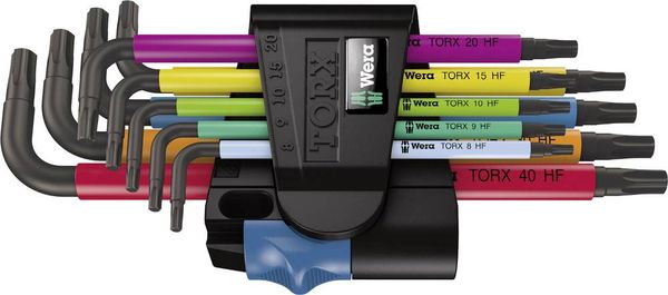 Wera Multicolour Innen-TORX Winkelschraubendreher-Set 9teilig