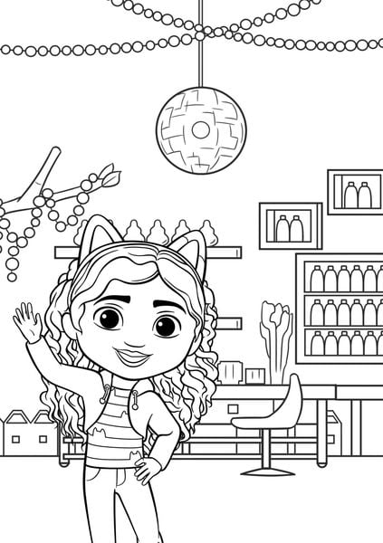 Produktbild: Gabby's Dollhouse: Mein Malblock