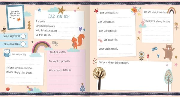 Alle meine Freunde – Einhorn ¦ Mit über 300 Stickern