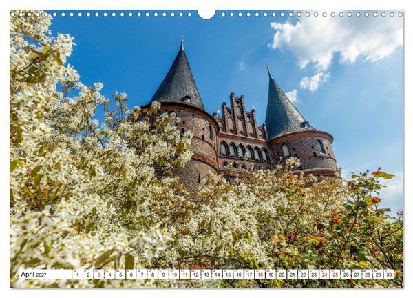 Produktbild: L&uuml;beck &ndash; Poetische Ansichten (Wandkalender 2027 DIN A3 quer), CALVENDO Monatskalender
