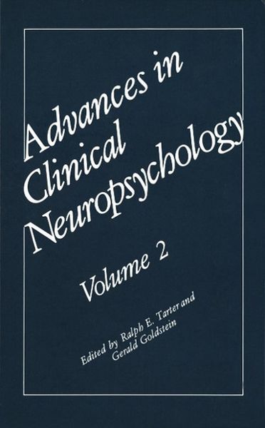 Produktbild: Advances in Clinical Neuropsychology