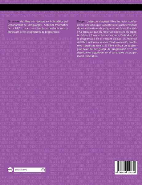 Produktbild: Introducci a la Programaci. Problemes Resolts