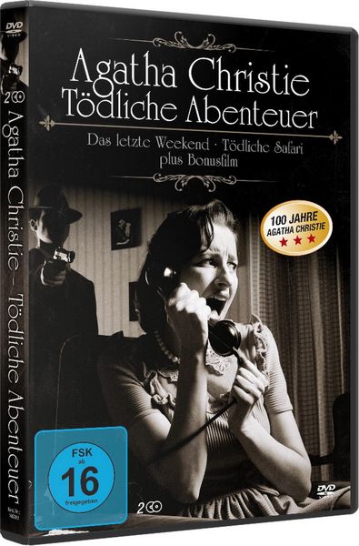 Produktbild: Agatha Christie - T&ouml;dliche Abenteuer [2 DVDs]