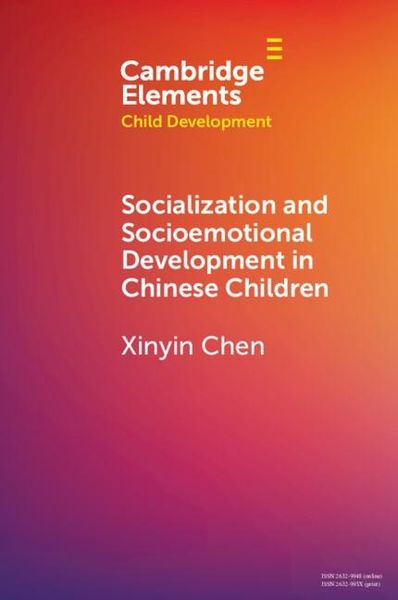 Produktbild: Socialization and Socioemotional Development in Chinese Children