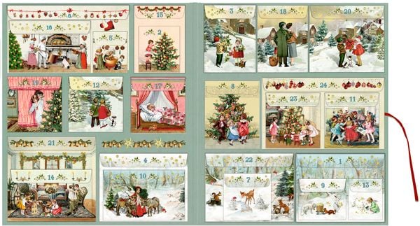 Produktbild: Coffee-Table-Adventskalender - Nostalgische Weihnachtszeit