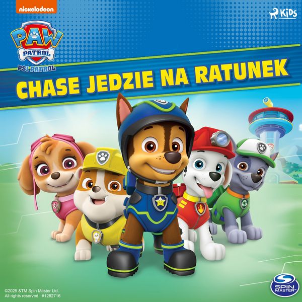 Psi Patrol: Chase jedzie na ratunek - Paw Patrol, Audio, 9788727105802