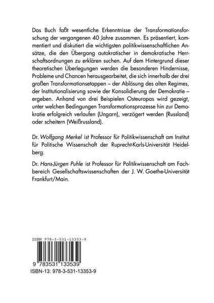 Produktbild: Von der Diktatur zur Demokratie