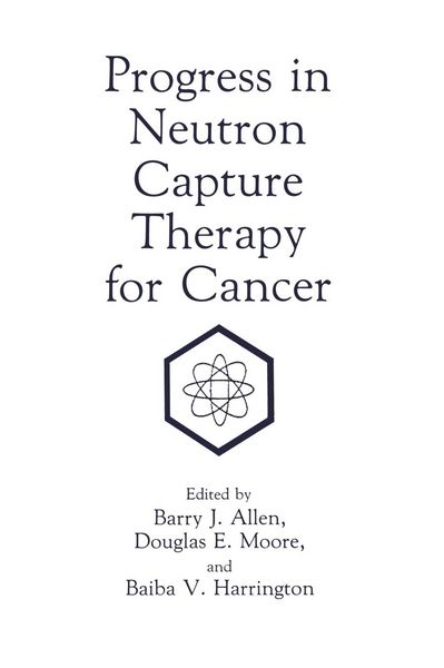 Produktbild: Progress in Neutron Capture Therapy for Cancer