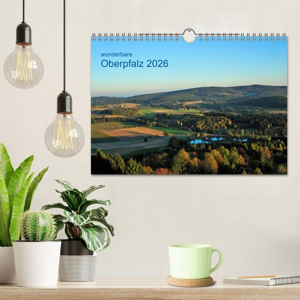 Produktbild: Wunderbare Oberpfalz 2026 (Wandkalender 2026 DIN A4 quer), CALVENDO Monatskalender