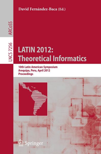 Produktbild: LATIN 2012: Theoretical Informatics