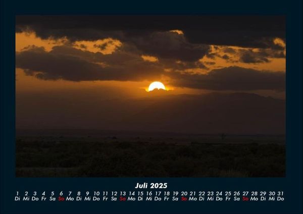 Produktbild: Sonnenunterg&auml;nge 2025 Fotokalender DIN A4