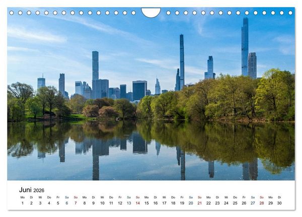 Produktbild: Meine Liebe New York (Wandkalender 2026 DIN A4 quer), CALVENDO Monatskalender