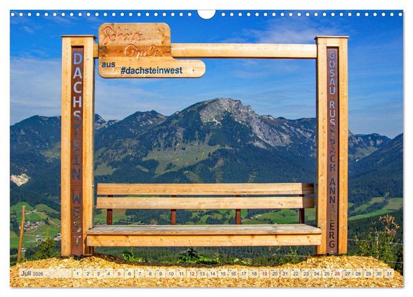 Produktbild: Ru&szlig;bach am Pass Gsch&uuml;tt (Wandkalender 2026 DIN A3 quer), CALVENDO Monatskalender