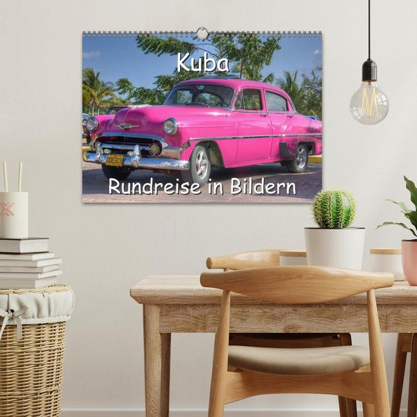 Produktbild: Kuba - Rundreise in Bildern (Wandkalender 2026 DIN A3 quer), CALVENDO Monatskalender