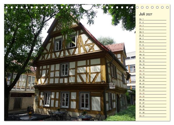 Produktbild: Unterwegs in Schw&auml;bisch Gm&uuml;nd (Wandkalender 2027 DIN A4 quer), CALVENDO Monatskalender