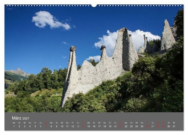 Produktbild: Wallis. Perle der Schweiz (Wandkalender 2027 DIN A2 quer), CALVENDO Monatskalender