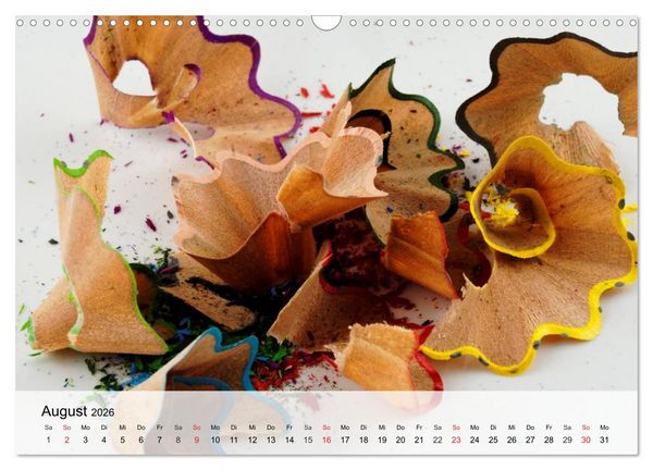 Produktbild: Malen. Impressionen aus der Welt der Farben (Wandkalender 2026 DIN A3 quer), CALVENDO Monatskalender