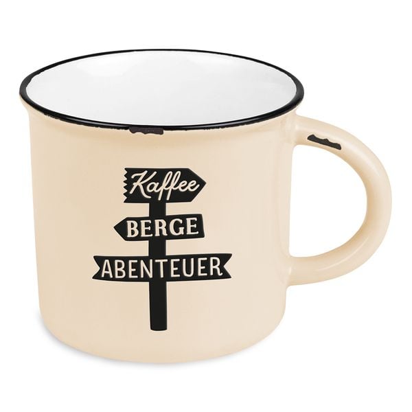 Produktbild: Becher Vintage Berggl&uuml;ck Kaffee