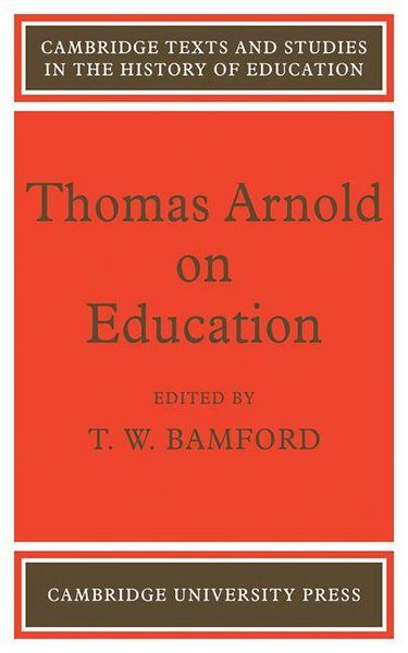 Produktbild: Thomas Arnold on Education