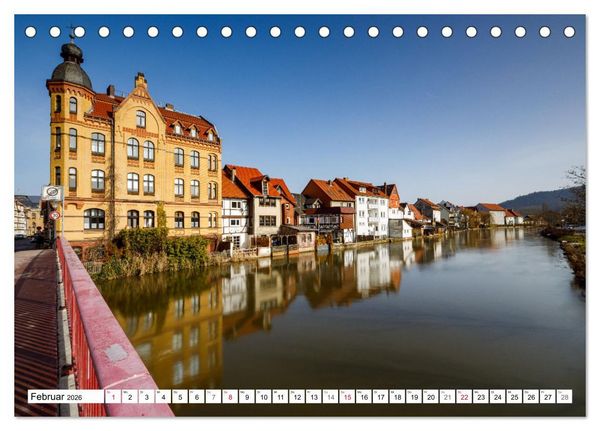 Produktbild: Unterwegs im Werratal (Tischkalender 2026 DIN A5 quer), CALVENDO Monatskalender