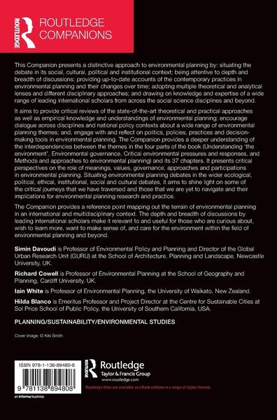 Produktbild: The Routledge Companion to Environmental Planning