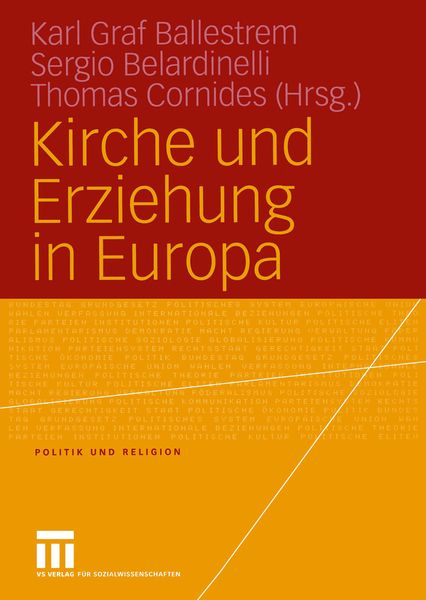 Produktbild: Kirche und Erziehung in Europa
