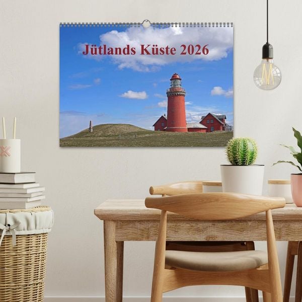 Produktbild: J&uuml;tlands K&uuml;ste 2026 (Wandkalender 2026 DIN A3 quer), CALVENDO Monatskalender