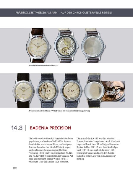 Produktbild: Deutsche Armbandchronometer und Qualit&auml;tsuhren 1935 &ndash; 1980