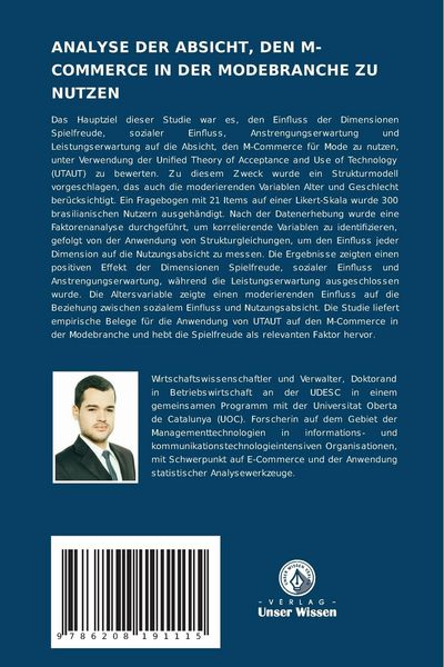 Produktbild: Analyse der Absicht, den M-Commerce in der Modebranche Zu Nutzen