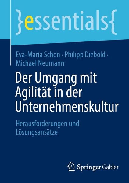 Produktbild: Der Umgang mit Agilit&auml;t in der Unternehmenskultur